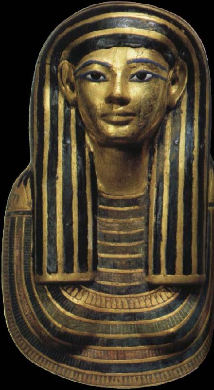 unknow artist Detail of the mummy box of Henoetoe-djiboe oil painting image